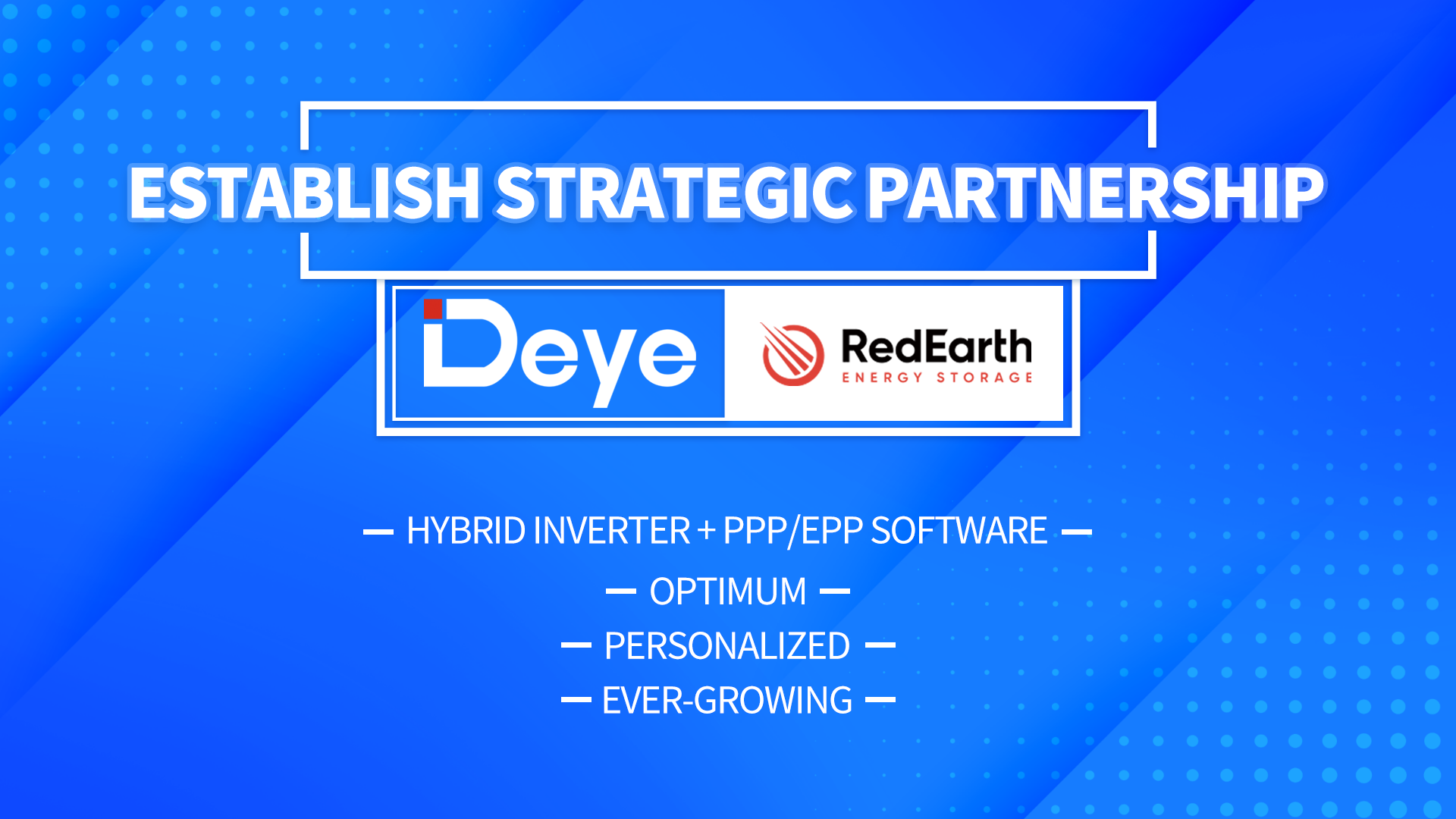 Deye i Pedearth ogłaszają strategiczne partnerstwo na południowym Pacyfiku