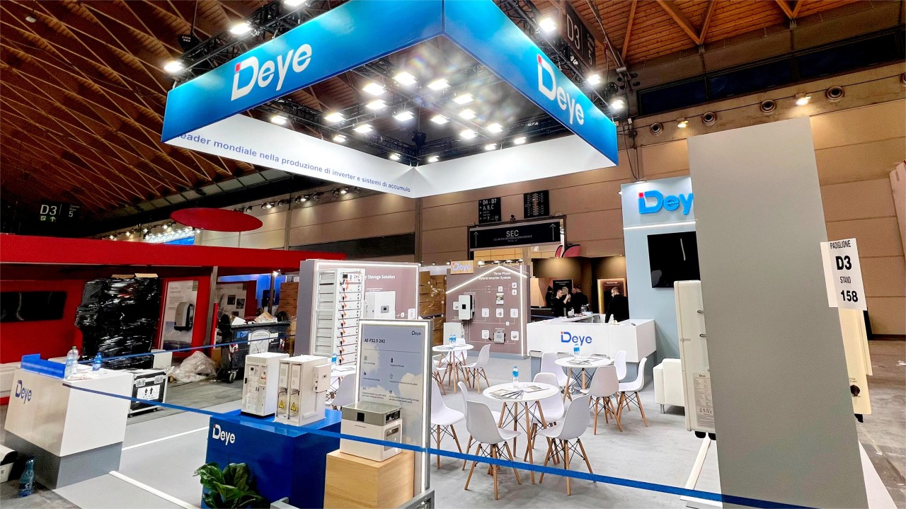 Deye zaprezentuje produkty na Expo Energy Transition we Włoszech